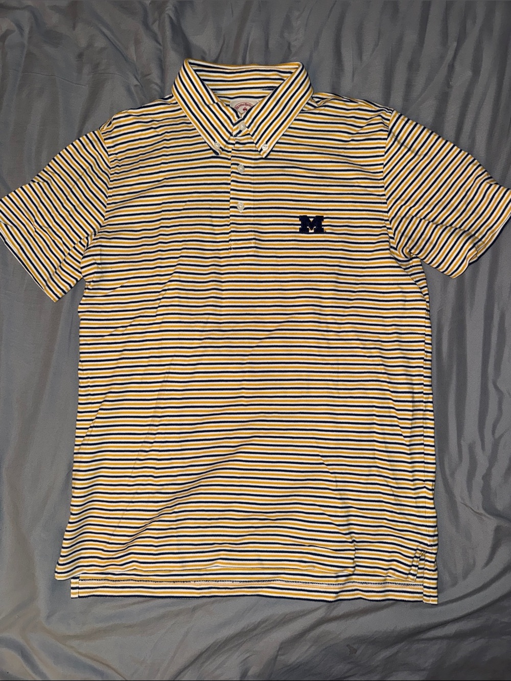 Brooks Brothers University of Michigan Polo